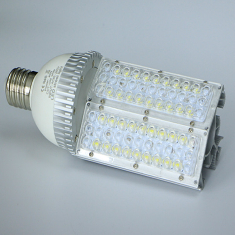 LED80W玉米灯LED小路灯LED单面发光路灯头180°发光玉米灯LED60W庭院灯